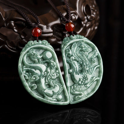 Dragon And Phoenix Pendant Pairs Of Pendants