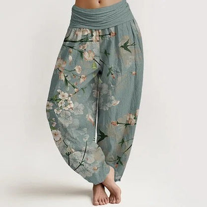 Women's Cotton Direct-print Springsummer Trousers