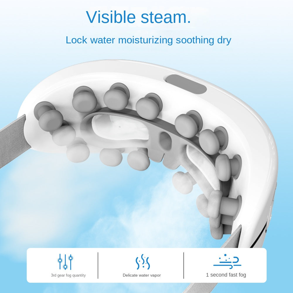 Eye Care Instrument Humidifying Steam Moisturizing Eye Massager Eye Mask Heat Vibration Children's Eye Massager