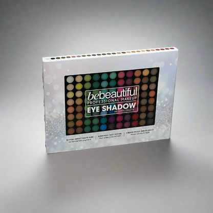 BEBEAUTIFUL Professional Makeup Eye Shadow 88 Matte Palette 314501