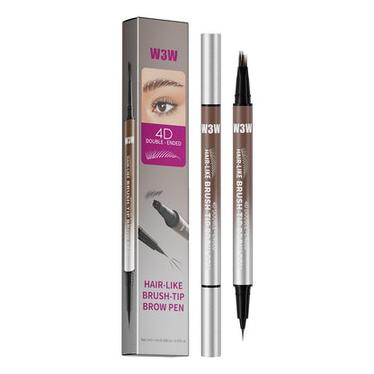 Waterproof Sweat-proof Smudge-proof Double-ended Eyebrow Pencil