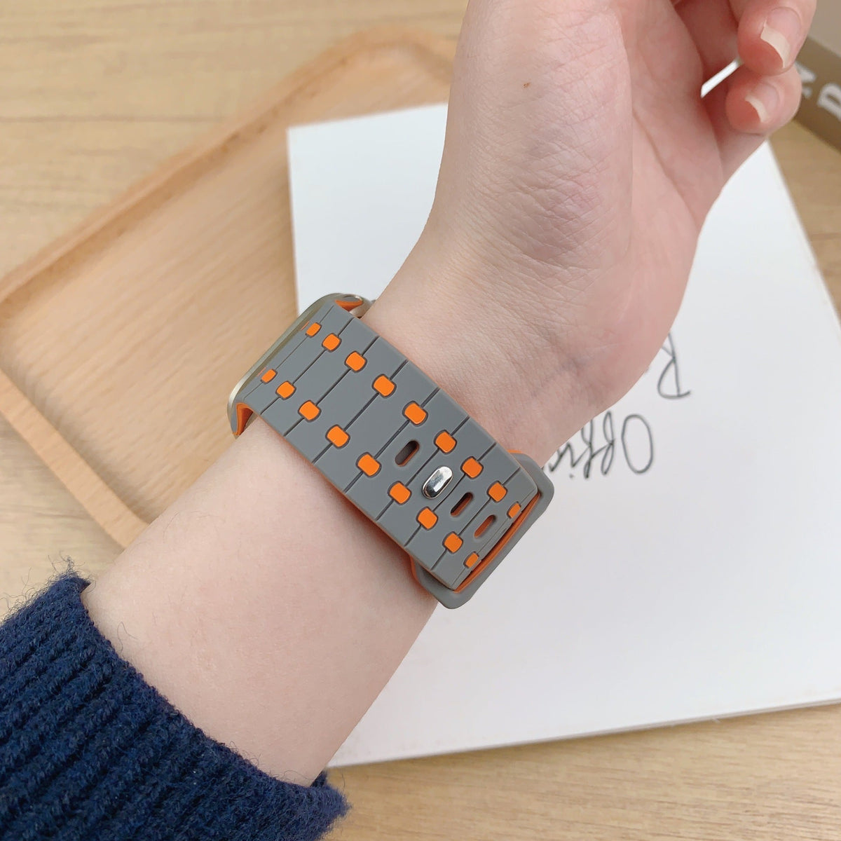 Dynamic Series Three-Color Silicone Watch Strap