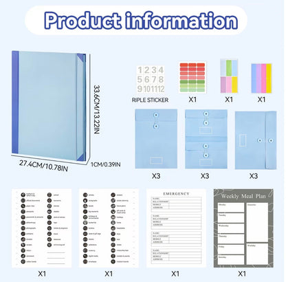 SecureFile Accordion Organizer