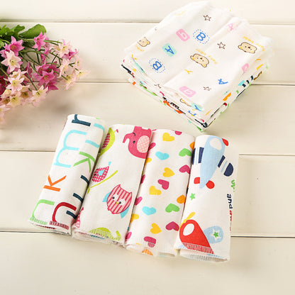 Baby Saliva Towel Printed Children's Small Kerchief