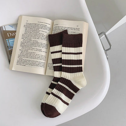 Embroidered Socks For Children With Double Stitches
