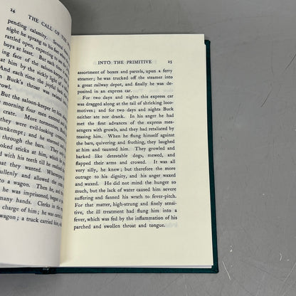 CALL OF THE WILD By Jack London Hardback Edition Book 1903 Reproduction 1993