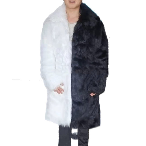Fur Coat Mid-length Men's Clothing