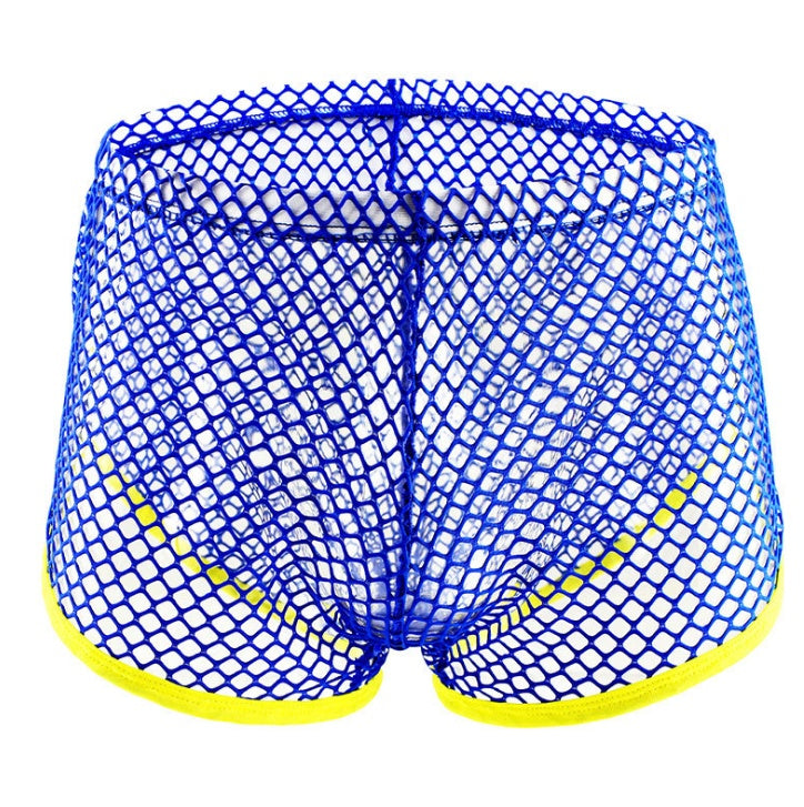 Men's Underwear Sexy Mesh Breathable Boxer Briefs