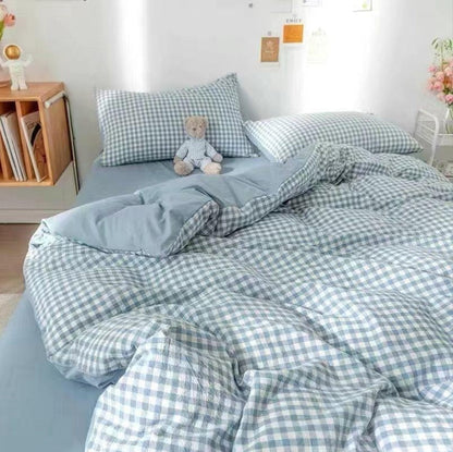 Cartoon Printed Four-piece Bedding Set Quilt Cover Bedding