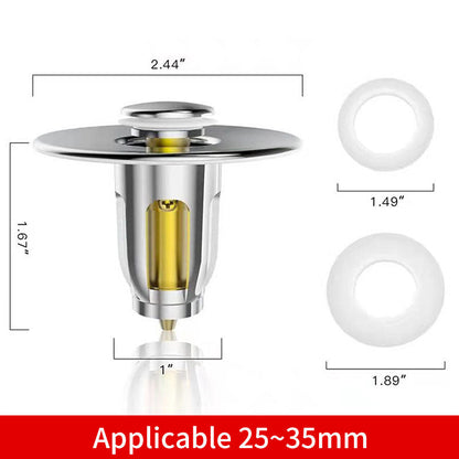 Bestlife Bathtub Sink Plug Bathroom Sink Drain Strainer Pop Up Sink Plug Stopper