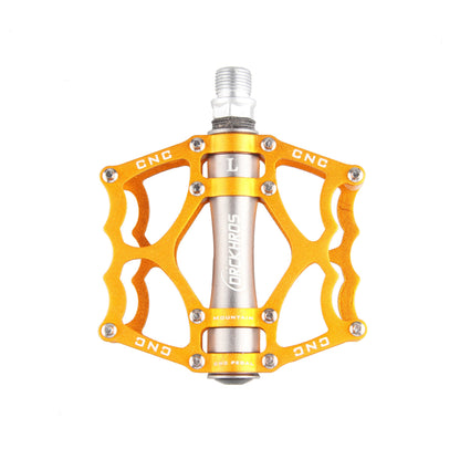 Bicycle Pedal Double DU Aluminum Alloy Pedal Mountain Bike Pedal Dead Fly Bearing Pedal Accessories And Equipment