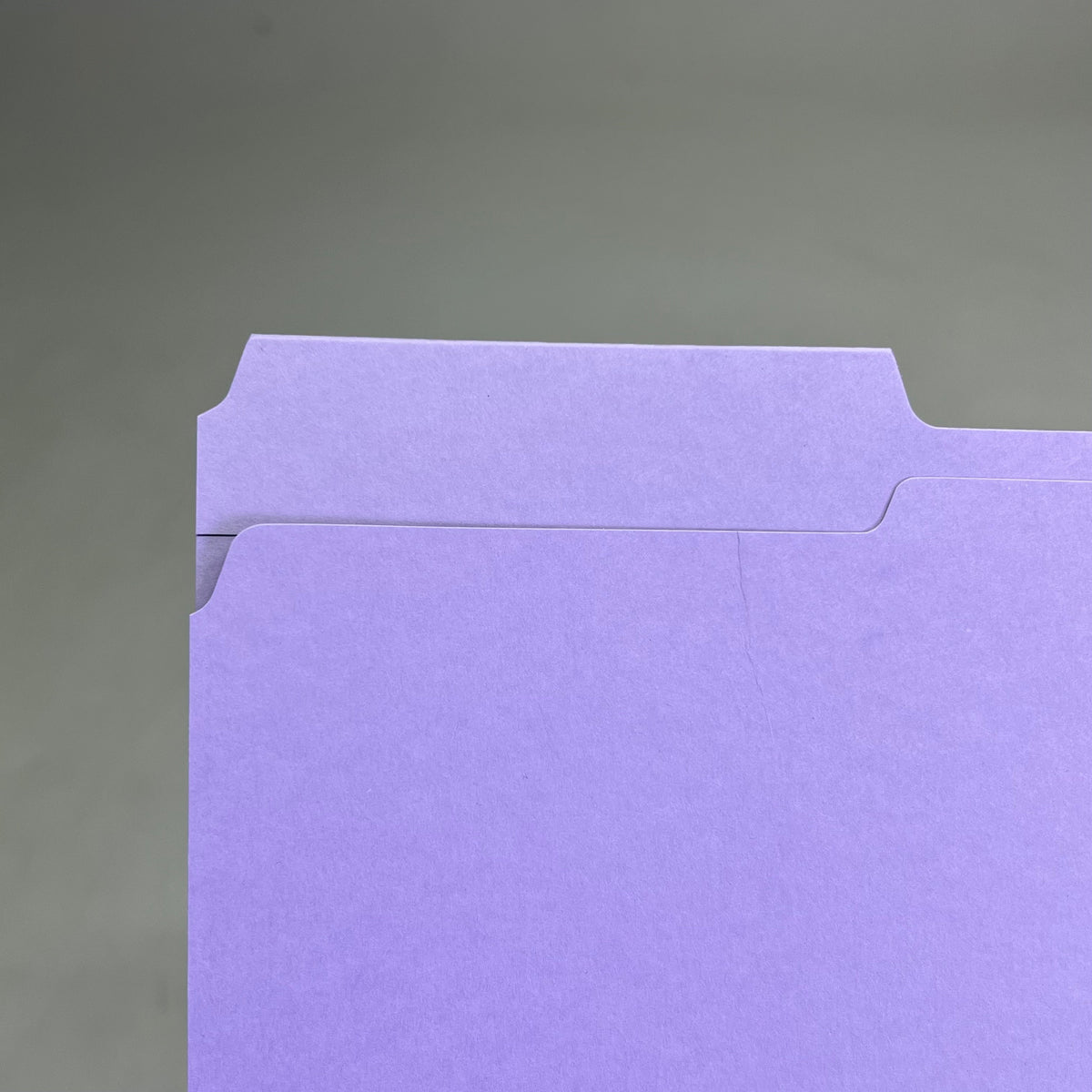 SMEAD (100 PACK) Reinforced File Folder Letter Sz 1/3 Cut Tab Lavender 12434