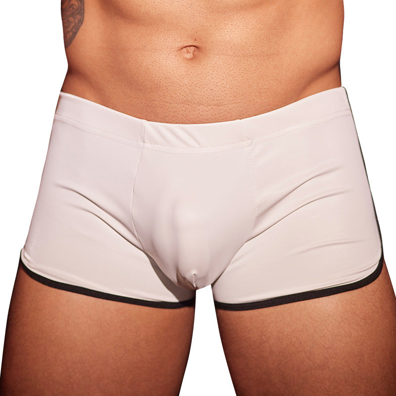 Men's Boxer Briefs Leather Sexy Trend