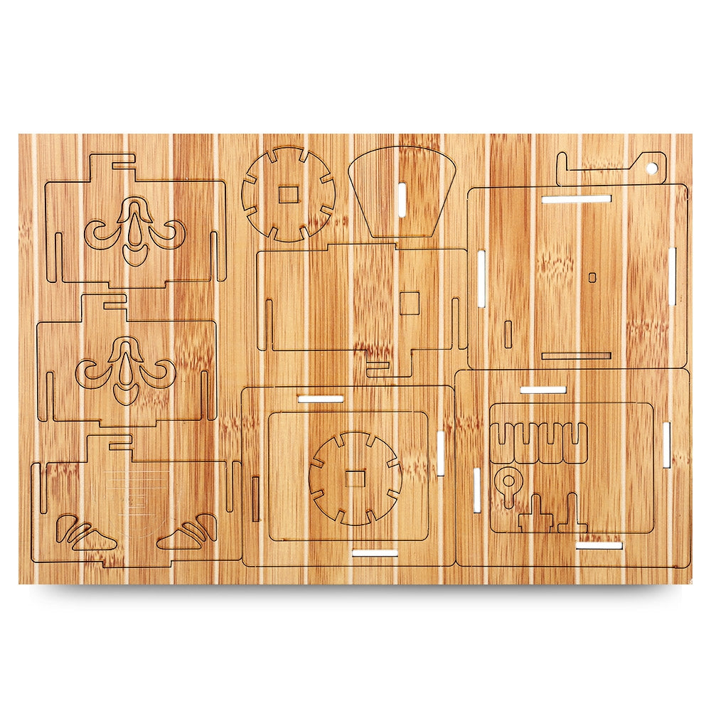 Woodcraft Assembly Kit 3D Jigsaw Puzzle - Phonograph