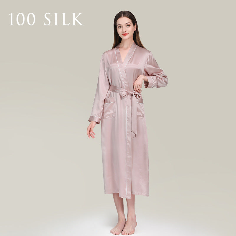 Summer Long Womens Loungewear Morning Robe
