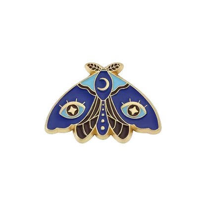 Insect-shaped Metal Badge With A Personalized Design