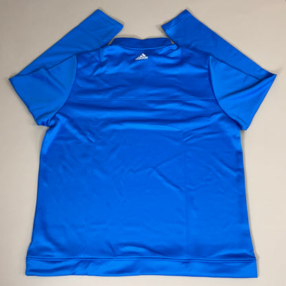 ADIDAS Men's Club 1/4 Zip Golf Sweatshirt Sz-XL Blue Rush HA6148
