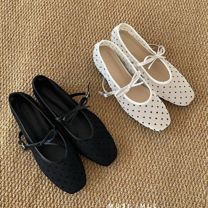 Mesh Breathable Ballet Flats For Women