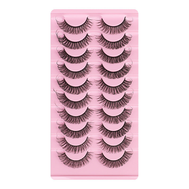 False Eyelashes, DD Curve, Thick, Eyelash, Ten Pairs