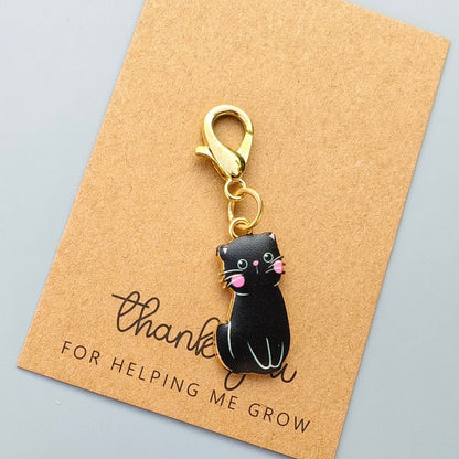 Hot-selling Cute Cat Pendant Keychain, Bag Charm, And Headphone Accessory For International Trade