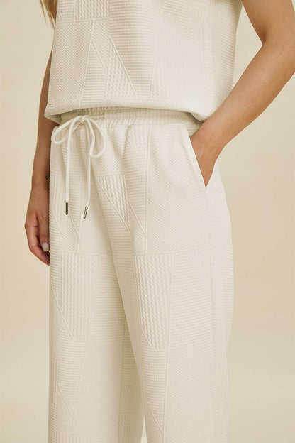 Double Take Full Size Collared Neck Short Sleeve Top Set