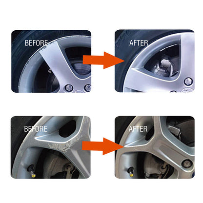 Car wheel repair agent
