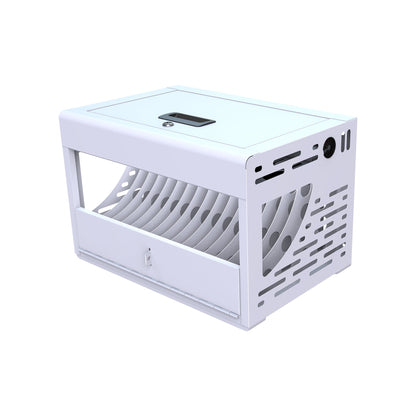 16 Bay Charging Cabinet for Laptop Chromebook Locking Charging Station-WHITE