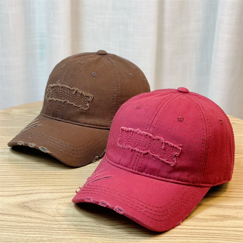 Cotton Sparkling Style Big Boss Baseball Hat