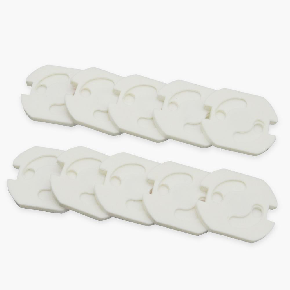 10pcs Children Against Electric Protection Socket Plastic Security Locks