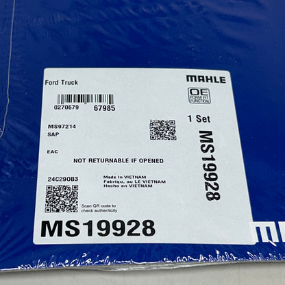 MAHLE Plenum Gasket Replacement Part For Ford & Lincoln MS19928
