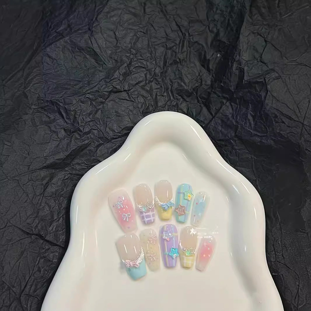 Handmade Press-on Nails Removable