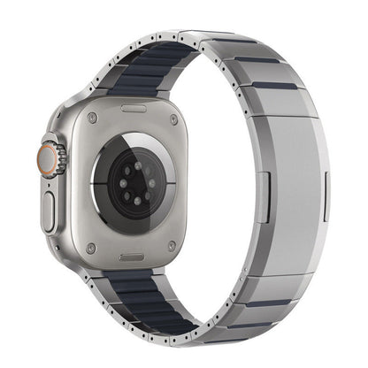 Watch Stainless Steel Band Sports Wristband Curved Two-tone