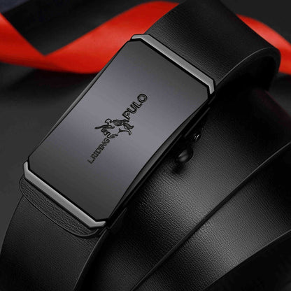 Automatic Buckle Trendy Business All-match Belt High-end Pants Belt