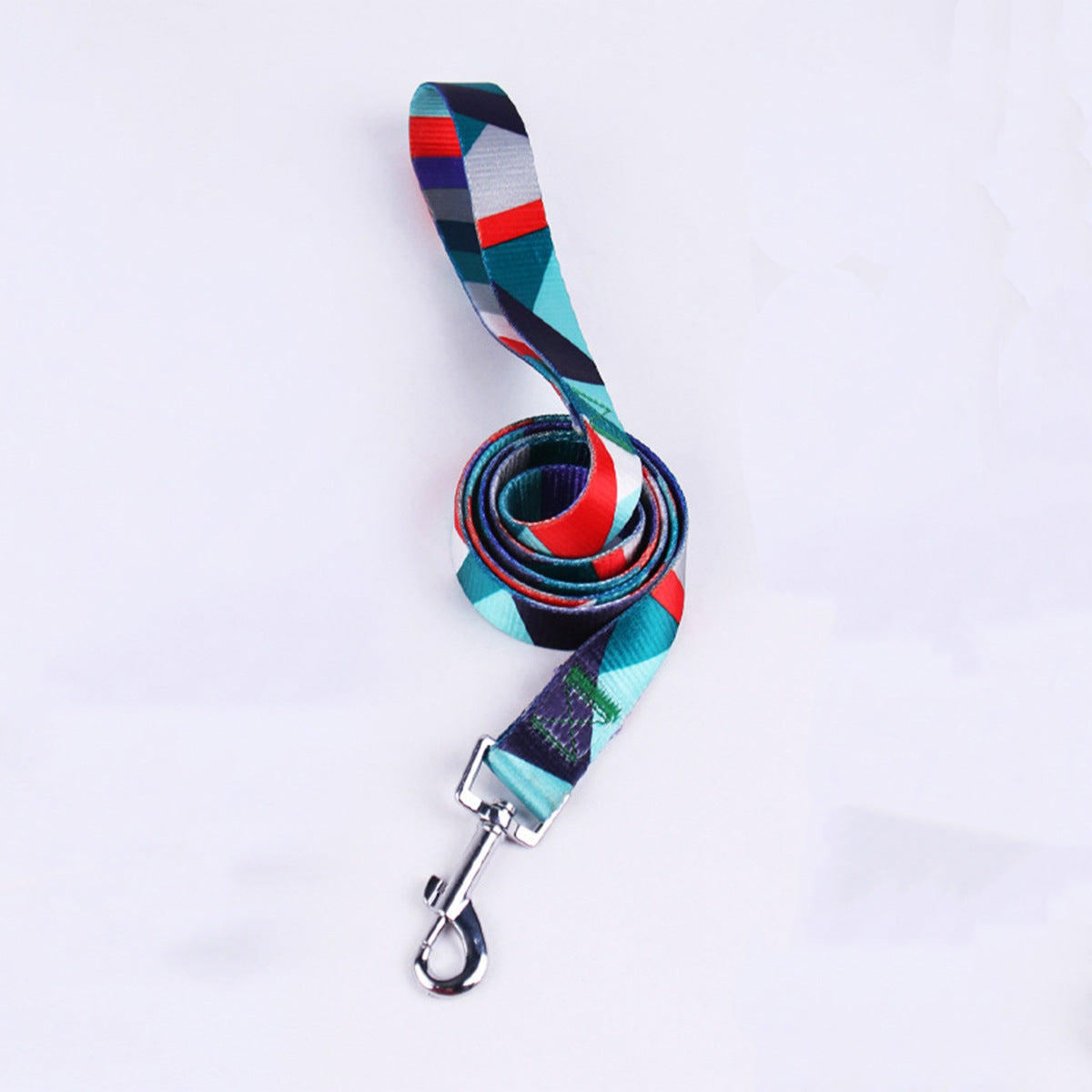 Hand Holding Rope Outing Dog Leash Dog Collar Three-piece Set