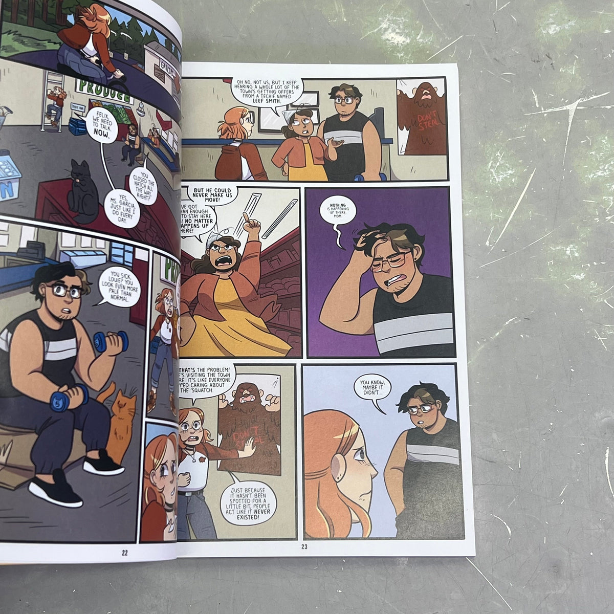 MARTIAN GHOST CENTAUR Paperback Comic By Mat Heagerty Illustrated By Steph Mided