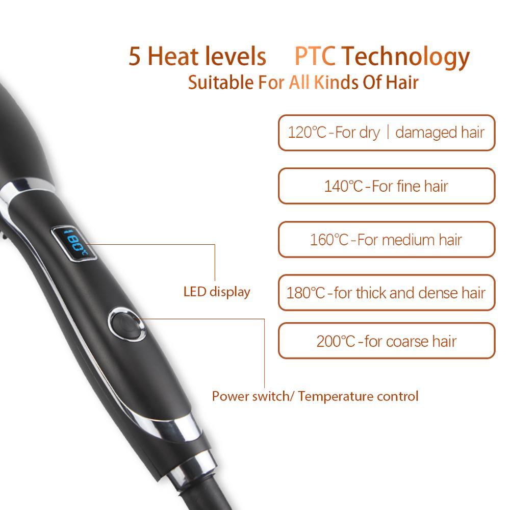 Electric Hair Straightener Comb Brush