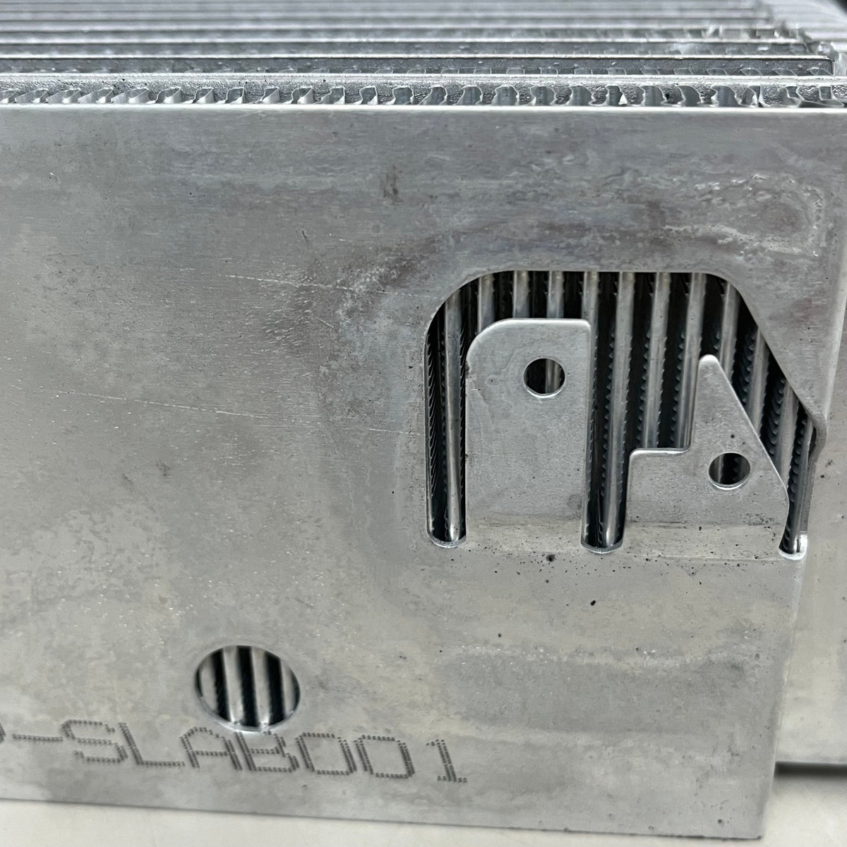 GLOBAL AIR A/C Evaporator Core 13.5" x 3 1/2" Silver EV-SLAB001