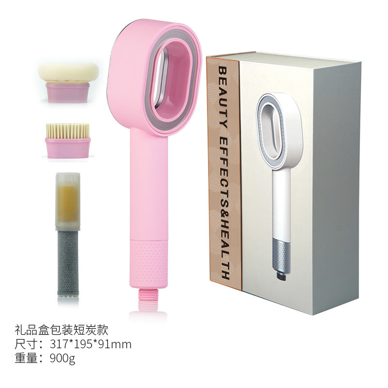 Hand-held Filter Fragrance Shower Head With Massage Bath