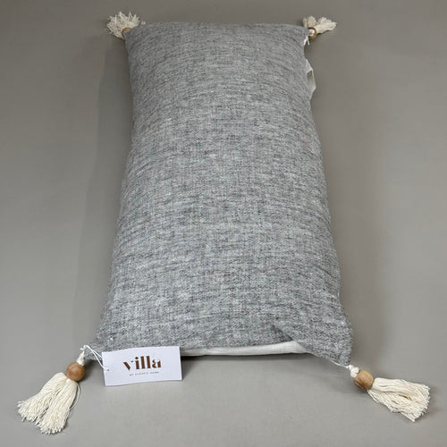 VILLA RN 16"x36" Stillness ST Lima Dark Grey Pillow