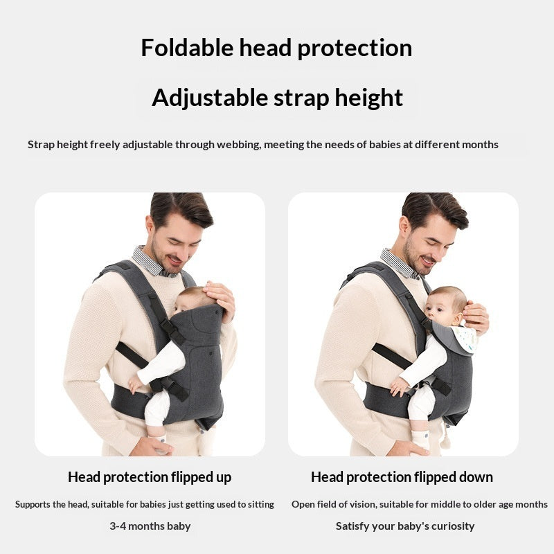 Front-carry Baby Waist Stool Carrier