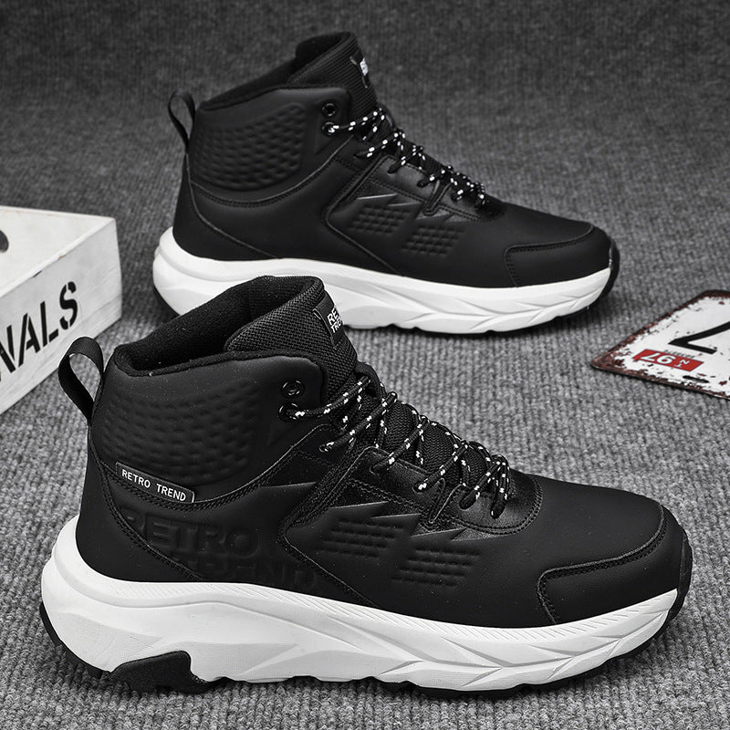 Casual Leather Sneakers for Couples