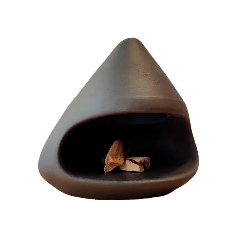 Handcrafted Ceramic Palo Santo and Sage Holder - A Practical Incense Burner and Scent Stand for Home Decor