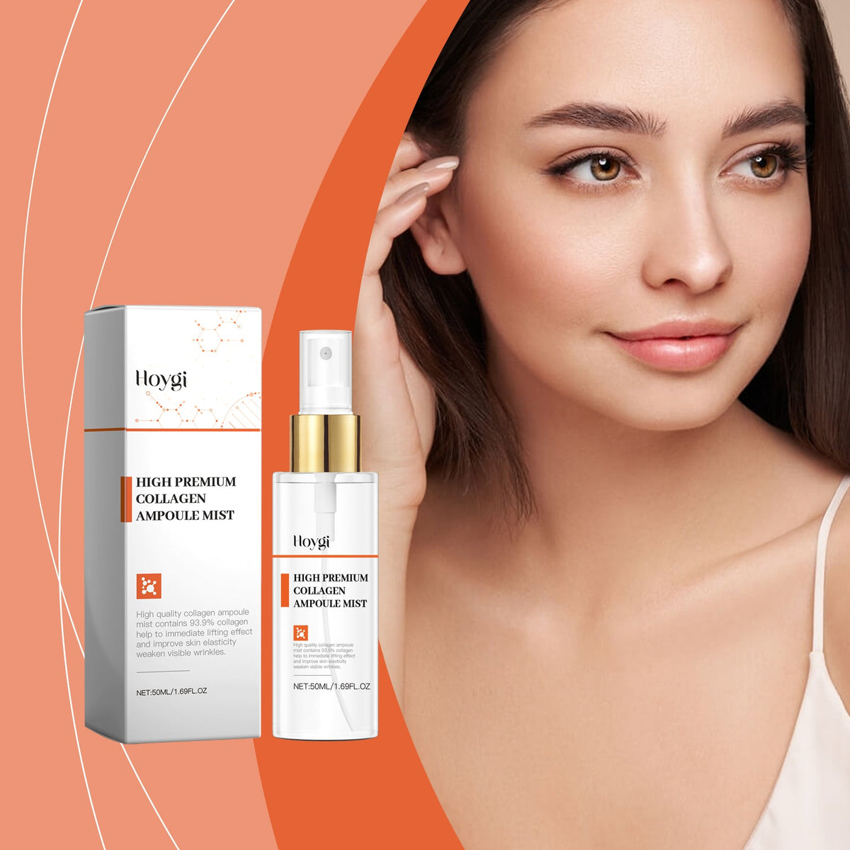 Collagen Ampoule Spray Hydrating, Soothing And Radiant Facial Skin Essence