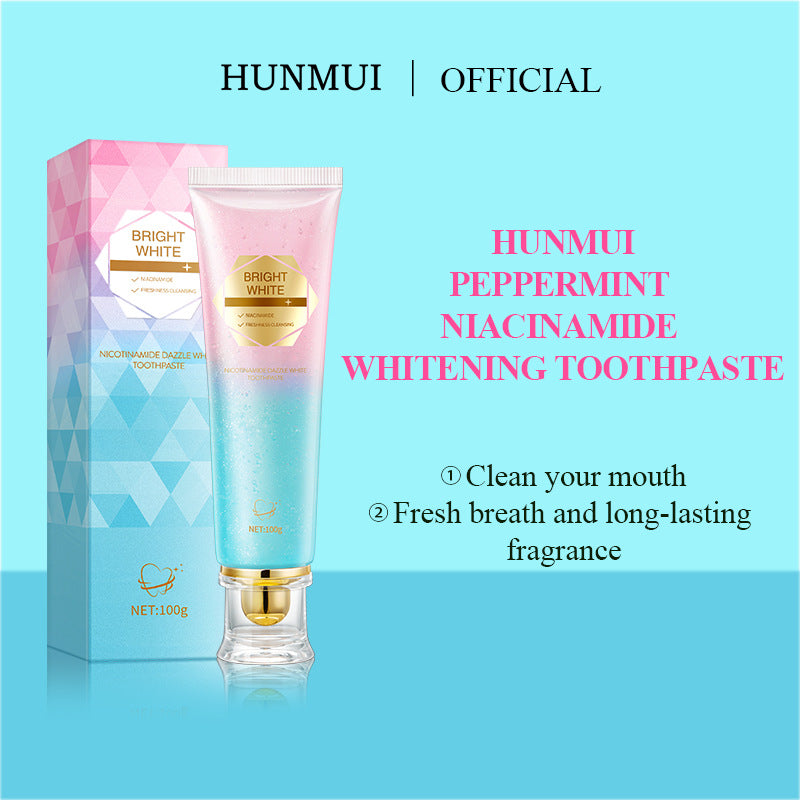 Xuanbai toothpaste freshens breath niacinamide toothpaste removes bad breath tooth stains teeth and breath care