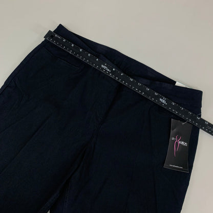 MULTIPLES Ankle Pant Petite Women's Sz 16P Black