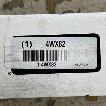HUBELL Aluminum Service Pole 10 ft. 2" L x 2.13" W, Ivory HBLPPOAI