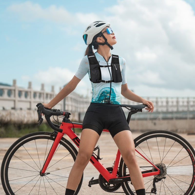 Hydration vests for sports, ultralight backpacks, bike water bags.