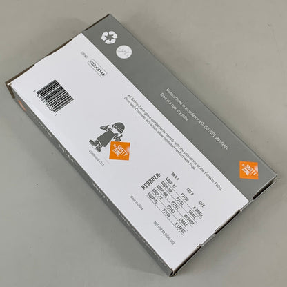 SAFETY ZONES Cast PE Powder Free Gloves Large Clear P2163 (As-is (See Images))