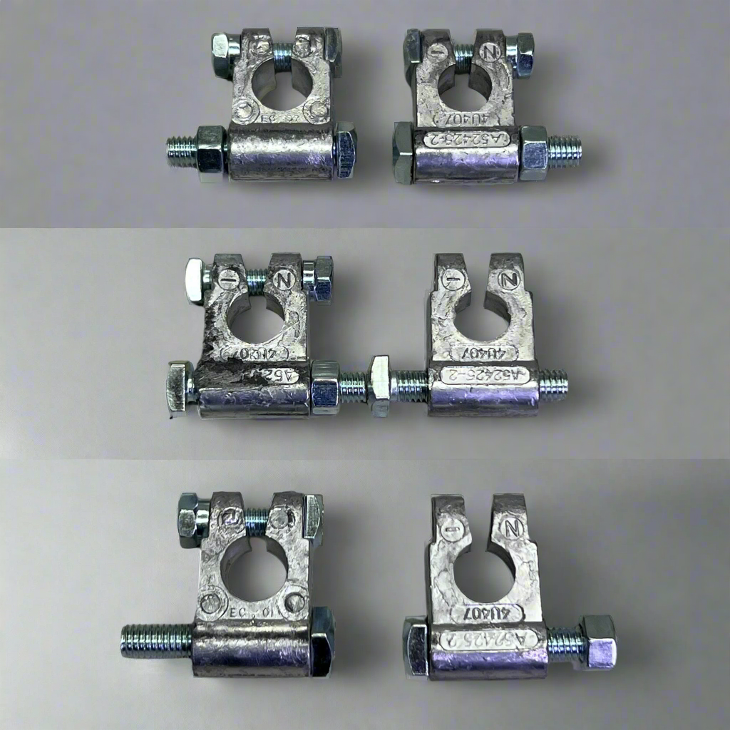 Adapter Battery Terminal (6 PACK) Sz 2” x 2”, Grey CAGEU407