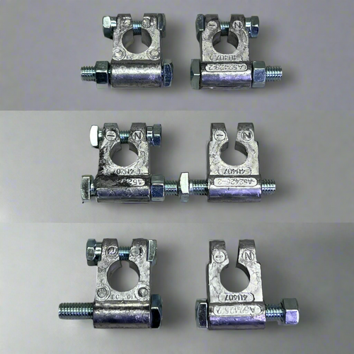 Adapter Battery Terminal (6 PACK) Sz 2” x 2”, Grey CAGEU407